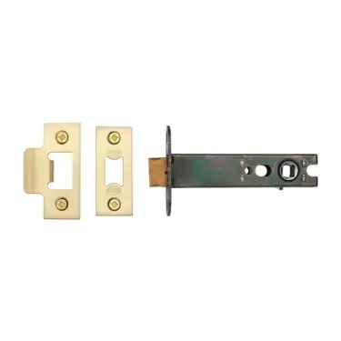 Click Here To Enlarge This Photo Of YKAL4N-SB M&period;Marcus York Architectural Tubular Latch 4" Satin Brass Finish