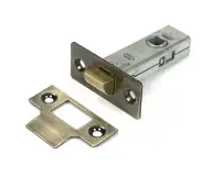 51726 From the Anvil Aged Brass 2&period;5" Tubular Mortice Latch