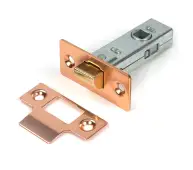 51731 From the Anvil Polished Bronze 2&period;5" Tubular Mortice Latch