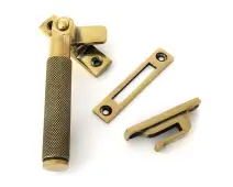 52115 From the Anvil Aged Brass Locking Brompton Fastener &ndash; LH