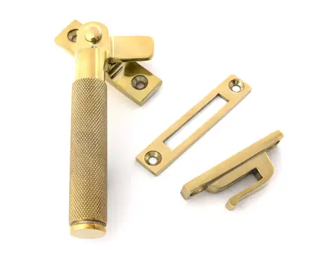 Click Here To Enlarge This Photo Of 52125 From the Anvil Polished Brass Locking Brompton Fastener &ndash; LH