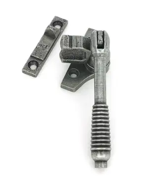 Click Here To Enlarge This Photo Of 51995 From the Anvil Pewter Night-Vent Locking Reeded Fastener &lpar;Steel Window&rpar;