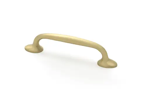 Click Here To Enlarge This Photo Of 51259 From the Anvil Satin Brass Moore Cabinet Pull Handle - Small &lpar;96mm Fixing Centres&rpar;