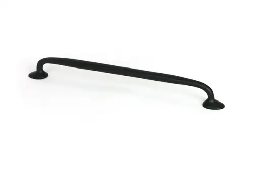 Click Here To Enlarge This Photo Of 51282 From the Anvil Matt Black Moore Cabinet Pull Handle - Large &lpar;224mm Fixing Centres&rpar;