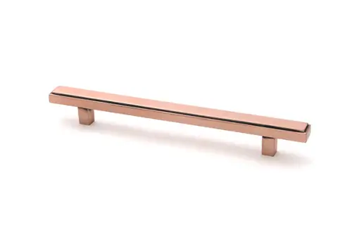 Click Here To Enlarge This Photo Of 51893 From the Anvil Polished Bronze Scully Cabinet Pull Handle - Medium &lpar;160mm Fixing Centres&rpar;