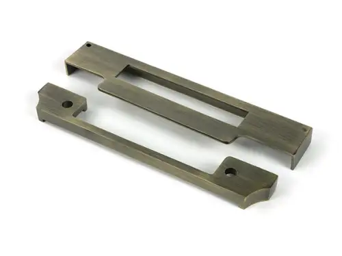 Click Here To Enlarge This Photo Of 51396 From the Anvil Aged Brass &half;" Rebate Kit for Euro Sashlock