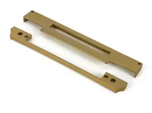 Click Here To Enlarge This Photo Of 51812 From the Anvil Satin Brass &half;" Rebate Kit for Euro Din Sashlock