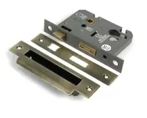 51376 From the Anvil Aged Brass 2&period;5" Euro Profile Sashlock