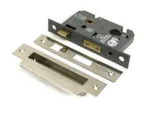51378 From the Anvil Polished Nickel 2&period;5" Euro Profile Sashlock