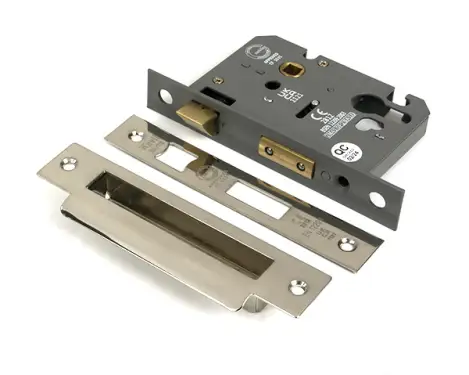 Click Here To Enlarge This Photo Of 51388 From the Anvil Polished Nickel 3" Euro Profile Sashlock