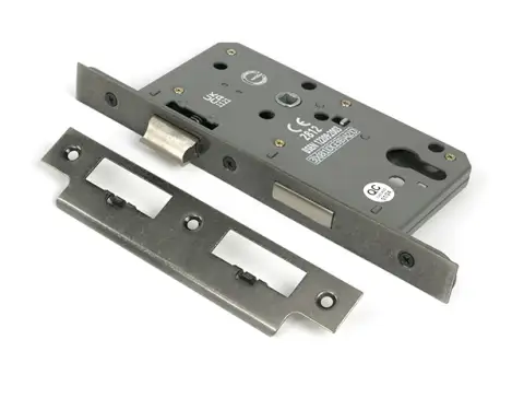 Click Here To Enlarge This Photo Of 51799 From the Anvil Pewter Euro Din Sashlock - 60mm Backset&sol;72mm Centres