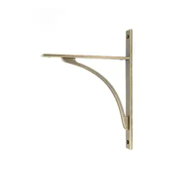 Click Here To Enlarge This Photo Of 51128 From the Anvil Burnished Brass Apperley Shelf Bracket &lpar;260mm x 200mm&rpar;