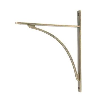 Click Here To Enlarge This Photo Of 51138 From the Anvil Burnished Brass Apperley Shelf Bracket &lpar;314mm x 250mm&rpar;