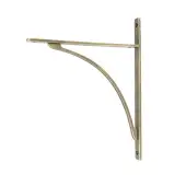 51138 From the Anvil Burnished Brass Apperley Shelf Bracket &lpar;314mm x 250mm&rpar;