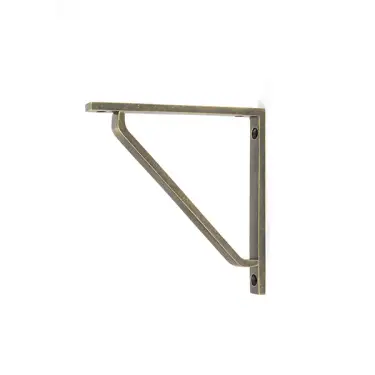 Click Here To Enlarge This Photo Of 51108 From the Anvil Burnished Brass Barton Shelf Bracket &lpar;150mm x 150mm&rpar;