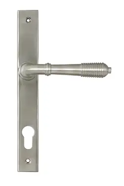 Click Here To Enlarge This Photo Of 52083 From the Anvil Satin Marine SS &lpar;316&rpar; Reeded Slimline Lever Espag&period; Lock Set