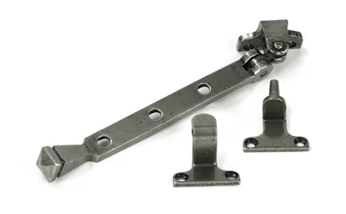 Click Here To Enlarge This Photo Of 52009 From the Anvil Pewter 8" Avon Casement Stay &lpar;Steel Window&rpar;