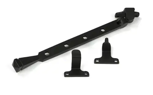 Click Here To Enlarge This Photo Of 52011 From the Anvil Aged Bronze 10" Avon Casement Stay &lpar;Steel Window&rpar;