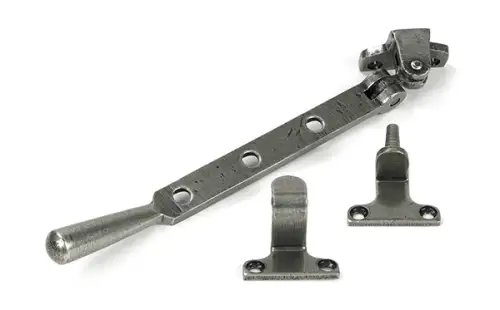Click Here To Enlarge This Photo Of 52025 From the Anvil Pewter 8" Newbury Casement Stay &lpar;Steel Window&rpar;