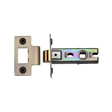 Click Here To Enlarge This Photo Of YKTL2N-AT M&period;Marcus York Tubular Latch 2 &half;" Antique Brass Finish