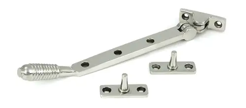 Click Here To Enlarge This Photo Of 52070 From the Anvil Polished Marine SS &lpar;316&rpar; 8" Reeded Casement Stay