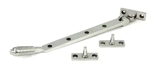 Click Here To Enlarge This Photo Of 52074 From the Anvil Polished Marine SS &lpar;316&rpar; 10" Reeded Casement Stay