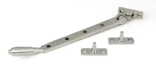 52075 From the Anvil Satin Marine SS &lpar;316&rpar; 10" Reeded Casement Stay