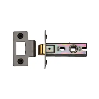 YKTL2N-MB M&period;Marcus York Tubular Latch 2 &half;" Matt Bronze Finish