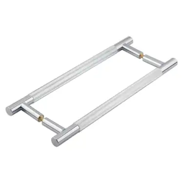 Click Here To Enlarge This Photo Of JV1803PCB2B Frelan Hardware Jedo 'Venice' Linear 300mm x 19mm Pull Handles - Polished Chrome &lpar;Back to Back Pair&rpar;