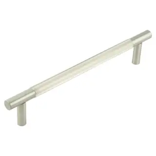 JV1803SN Frelan Hardware Jedo 'Venice' Linear 300mm x 19mm Pull Handle - Satin Nickel &lpar;Bolt Through Fixing&rpar;