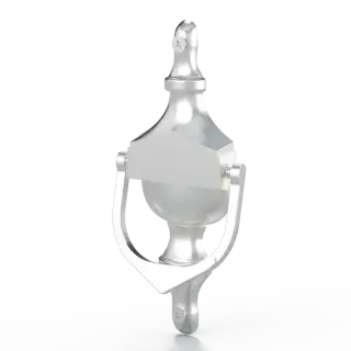 RH&period;DK&period;SNP - Rutland FRONTIER Collection Door Knocler Urn Style - Satin Nickel Plated