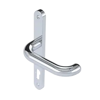 RH&period;RLB&period;PSS - Rutland FRONTIER Collection 92mm Multipoint Lock Handle &lpar;SS304&rpar; Polished Stainless Steel