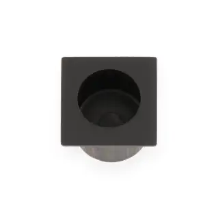 AW993DBZPVD - Alexander & Wilks Sliding Door Finger Edge Pull &lpar;Square&rpar;  - Dark Bronze PVD
