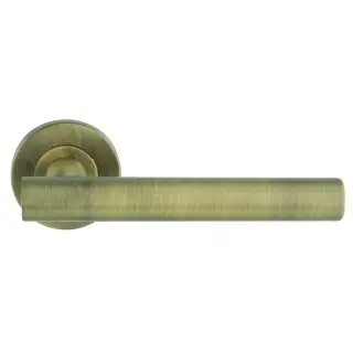 CSL1194AB - Carlisle Brass Eurospec 19mm T-Bar Lever on Round Rose &lpar;G304&rpar; Antique Brass