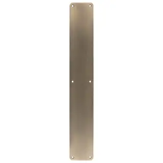 FPP1500AB - Carlisle Brass Eurospec Finger Plate 500 x 75mm &lpar;Plain&rpar; Antique Brass