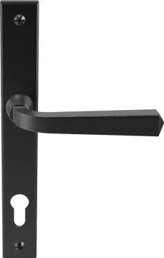 Click Here To Enlarge This Photo Of CB702000 - Mila Heritage Multipoint Door Handle 92mm c&sol;c &lpar;211mm screw centres&rpar; - Heritage Black