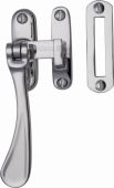 V1003 MP&sol;HP-PC Heritage Brass Casement Window Fastener Spoon Pattern Polished Chrome Finish