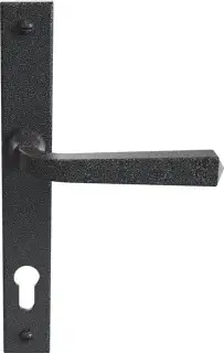 CB702001 - Mila Heritage Multipoint Door Handle 92mm c&sol;c &lpar;211mm screw centres&rpar; - Heritage Pewter