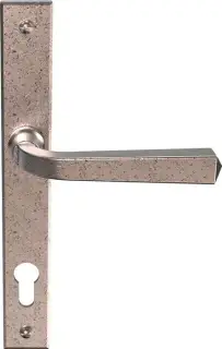 CB702007 - Mila Heritage Multipoint Door Handle 92mm c&sol;c &lpar;211mm screw centres&rpar; - Pewter Patina