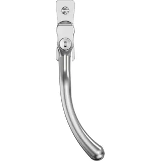CB700692 - Mila Heritage Pear Drop Window Espag Handle &lpar;Right Hand&rpar; - Smooth Satin