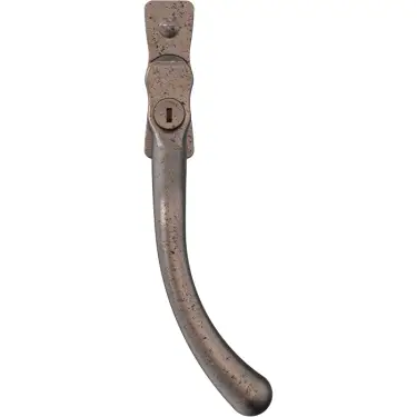 Click Here To Enlarge This Photo Of CB700722 - Mila Heritage Pear Drop Window Espag Handle &lpar;Right Hand&rpar; - Pewter Patina