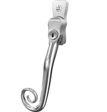 Click Here To Enlarge This Photo Of CB700193 - Mila Heritage Monkey Tail Window Espag Handle &lpar;Left Hand&rpar; - Smooth Satin