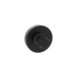 Atlantic - SPRKWCMB Senza Pari Knurled WC Turn and Release on Minimal Round Rose - Matt Black
