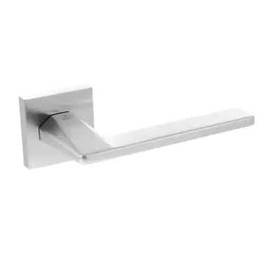 Click Here To Enlarge This Photo Of Atlantic - O9215ESC Oro & Oro 'Sienna' Lever Door Handle on Square Rose - Satin Chrome
