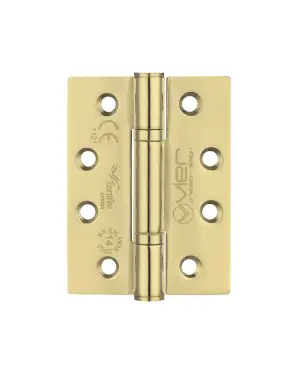 Click Here To Enlarge This Photo Of VHP-243-PVD - Zoo Hardware Vier Grade 14 Low Maintenance Hinges &lpar;Square&rpar; 102 x 76 x 3&period;4mm - PVD Brass