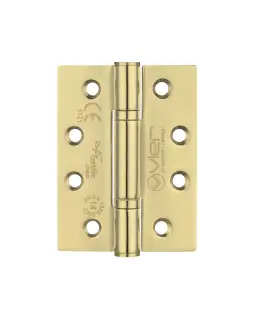 VHP-243-PVD - Zoo Hardware Vier Grade 14 Low Maintenance Hinges &lpar;Square&rpar; 102 x 76 x 3&period;4mm - PVD Brass