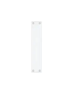FB122ACP - Zoo Hardware Fulton & Bray Finger Plate to suit FB112ACP Pull Handle &lpar;300mm x 60mm&rpar; Polished Chrome