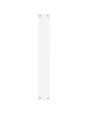 Click Here To Enlarge This Photo Of FB122BCP - Zoo Hardware Fulton & Bray Finger Plate to suit FB112BCP Pull Handle &lpar;425mm x 60mm&rpar; Polished Chrome