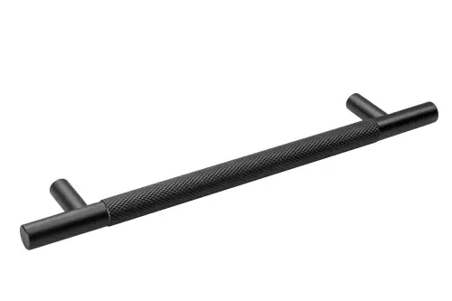 Click Here To Enlarge This Photo Of Eclipse 95632 160mm Knurled Cupboard Handle - Matt Black