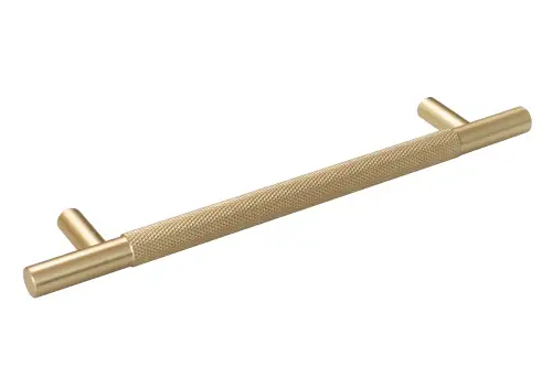 Click Here To Enlarge This Photo Of Eclipse 95634 160mm Knurled Cupboard Handle - Satin Brass